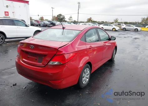 2017 Hyundai Accent Se из США, поврежденный, VIN KMHCT4AE2HU312116